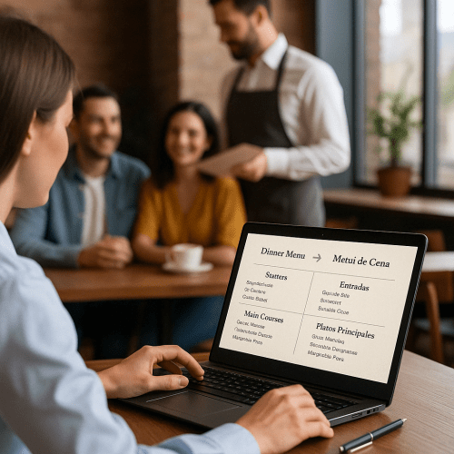 Übersetzungsbüro für Restaurants – Mehrsprachige Gastfreundschaft beginnt mit den richtigen Worten